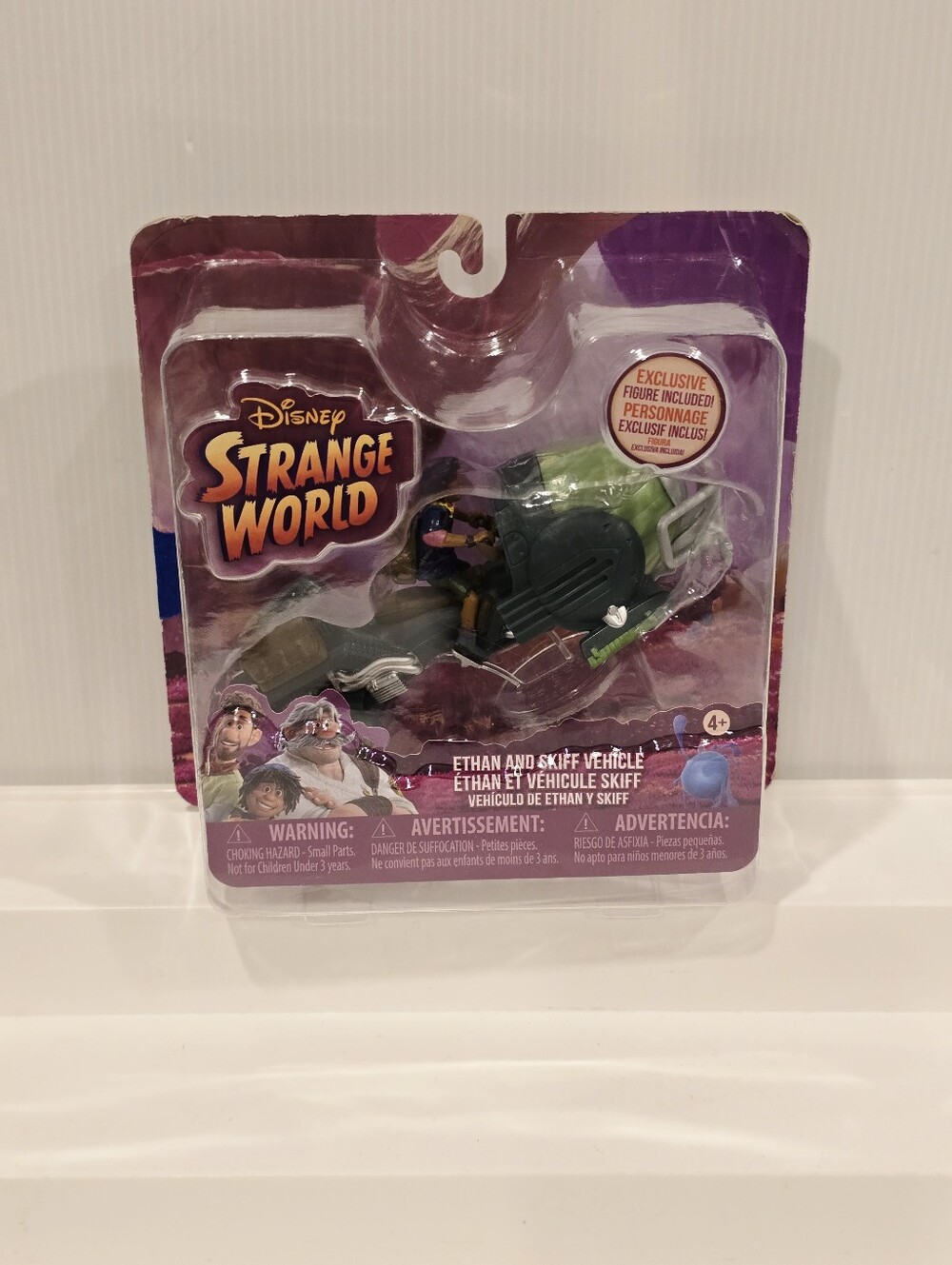 Disney Strange World Ethan and Skiff Vehicle New